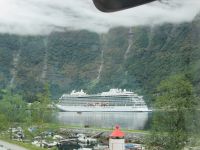 Kreuzfahrttourismus in Flam