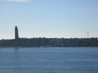 Einfahrt Kieler Förde: Laboe