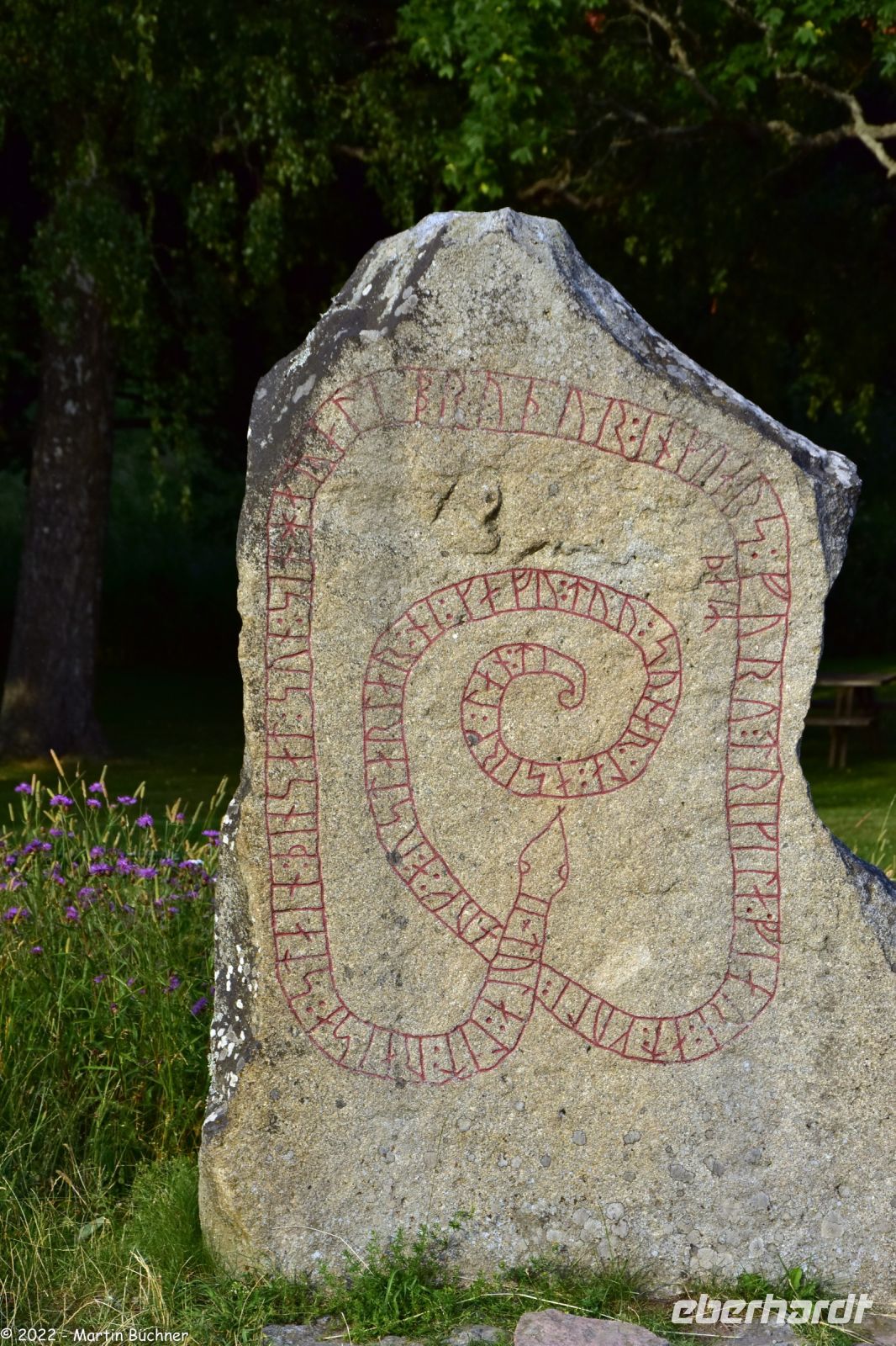 Mariefred am Mälarsee - Schloss Gripsholm - Runenstein