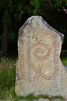 Mariefred am Mälarsee - Schloss Gripsholm - Runenstein