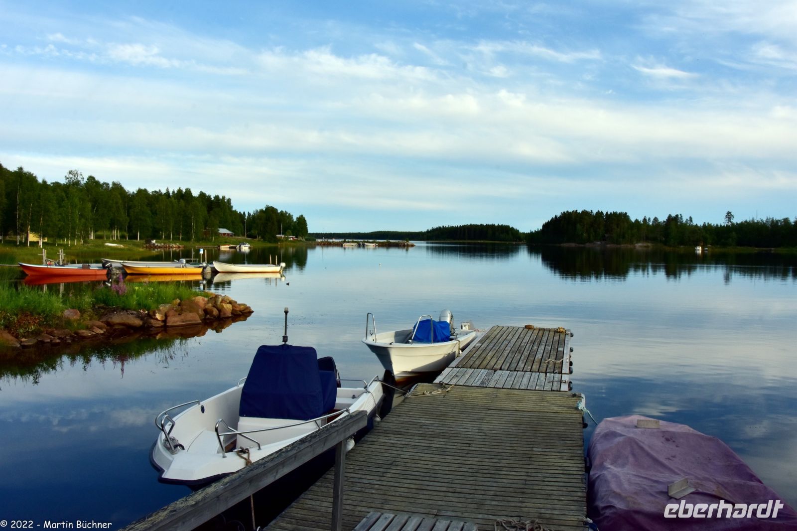 Bottnischer Meeresbusen (Ostsee) in Nordschweden