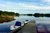 Bottnischer Meeresbusen (Ostsee) in Nordschweden