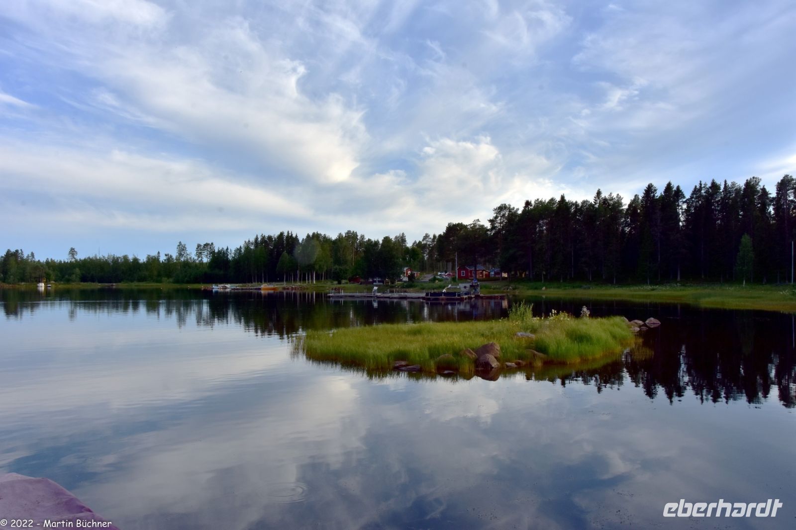 Bottnischer Meeresbusen (Ostsee) in Nordschweden