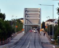 Brücke über den Luleåälven in  Luleå (Provinz Norbotten län)