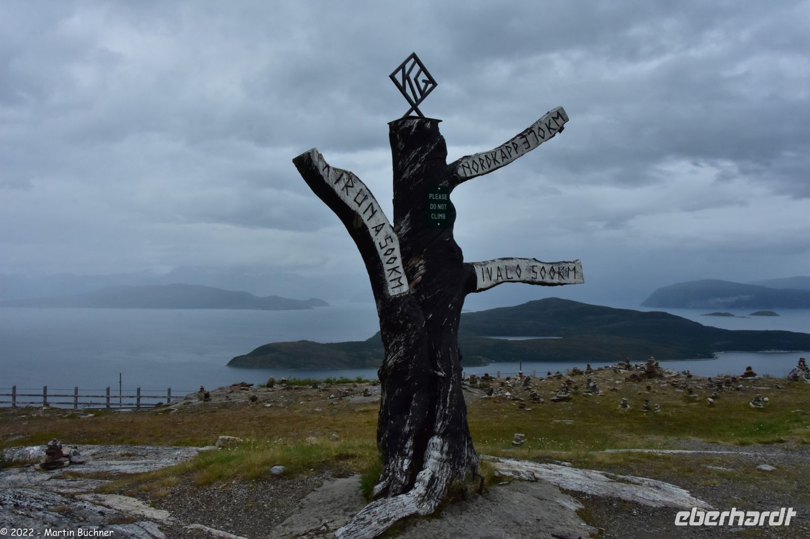 Panoramapunkt Gildetun auf dem Kvænangenfjell 