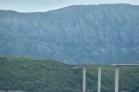 Helgelandsbrücke über den Leirfjorden an der Helgelandskysten