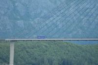 Helgelandsbrücke über den Leirfjorden an der Helgelandskysten