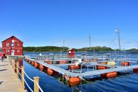 Lachsfarm in Brønnøysund