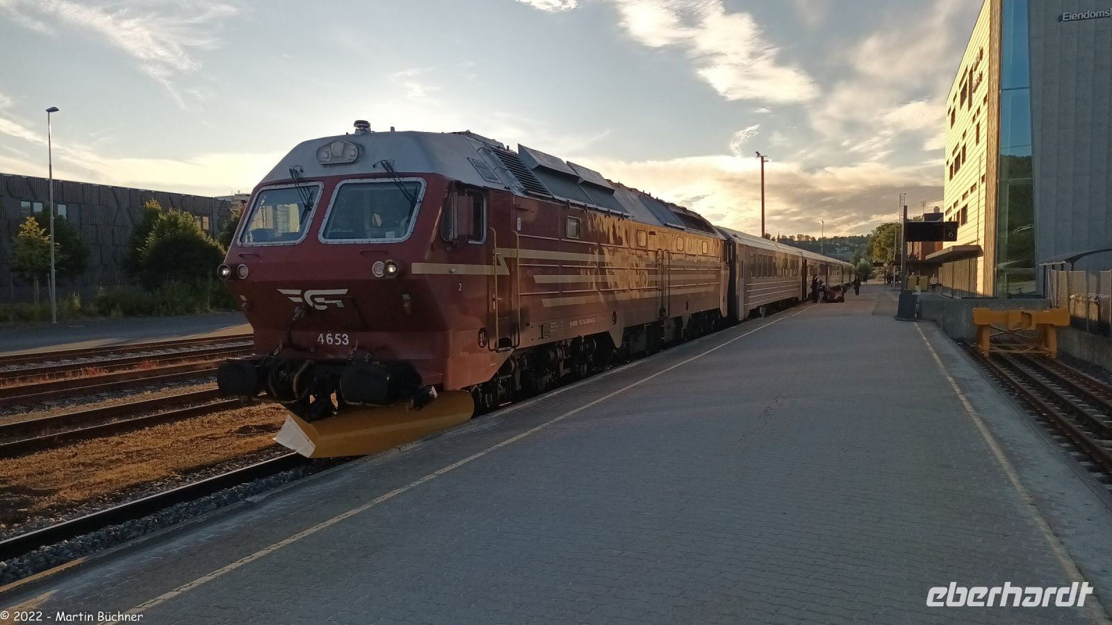 Nordlandbane - einer der wenigen Züge weltweit, die den Polarkreis überqueren