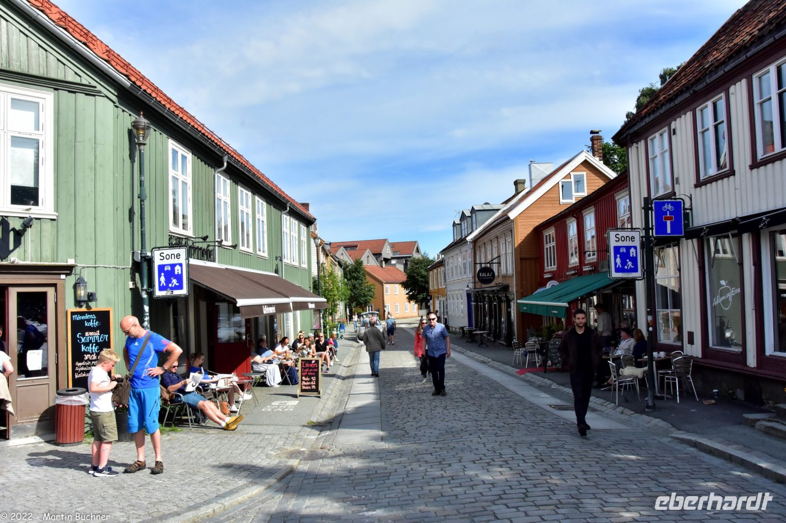 Trondheim - Stadtteil Bakklandet