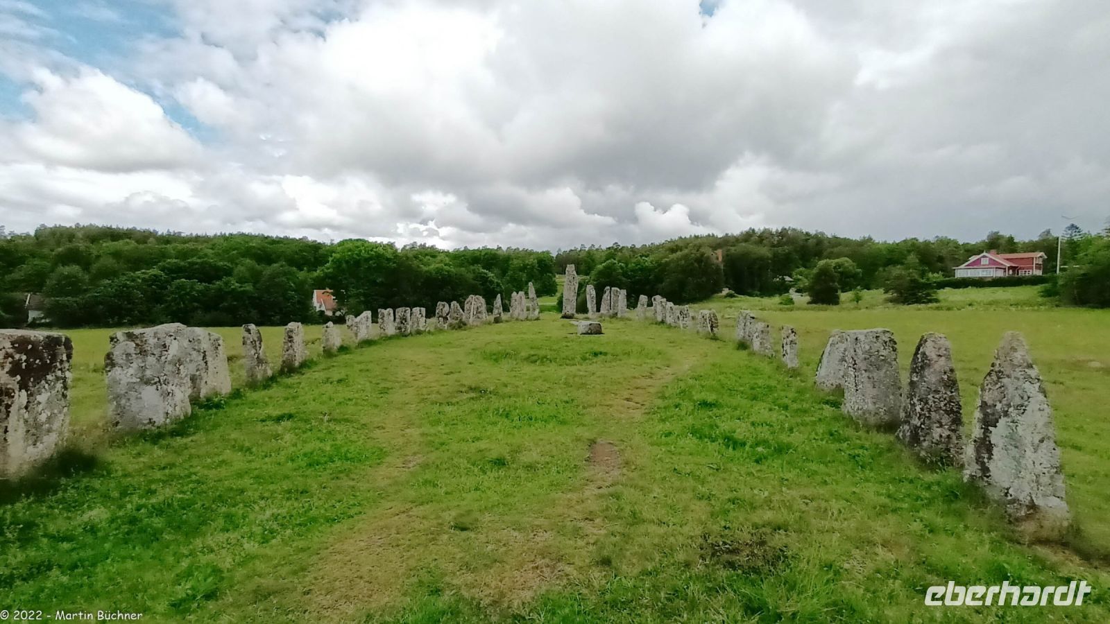 Schiffssetzung von Blomsholm