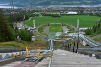 Lillehammer - Olympiapark (Stadion mit Ski Schanzen) Lysgårdsbakken