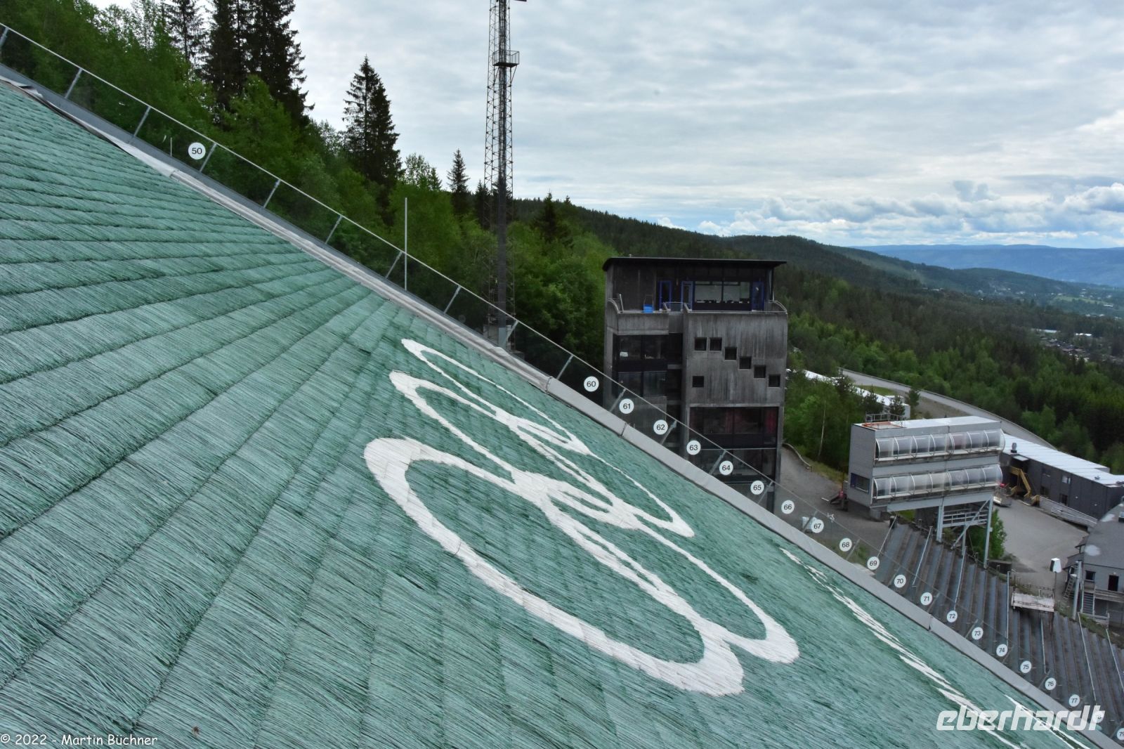 Lillehammer - Olympiapark (Stadion mit Ski Schanzen) Lysgårdsbakken