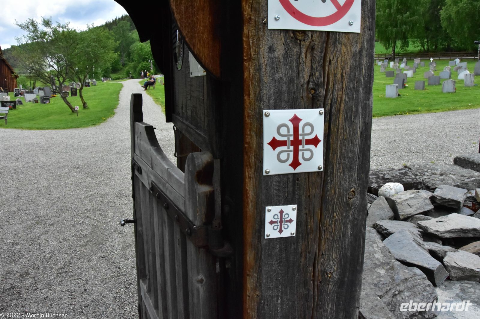 Stabkirche Ringebu im Gudbrandsdalen - Olav-Pilgerweg nach Nidaros (Trondheim)
