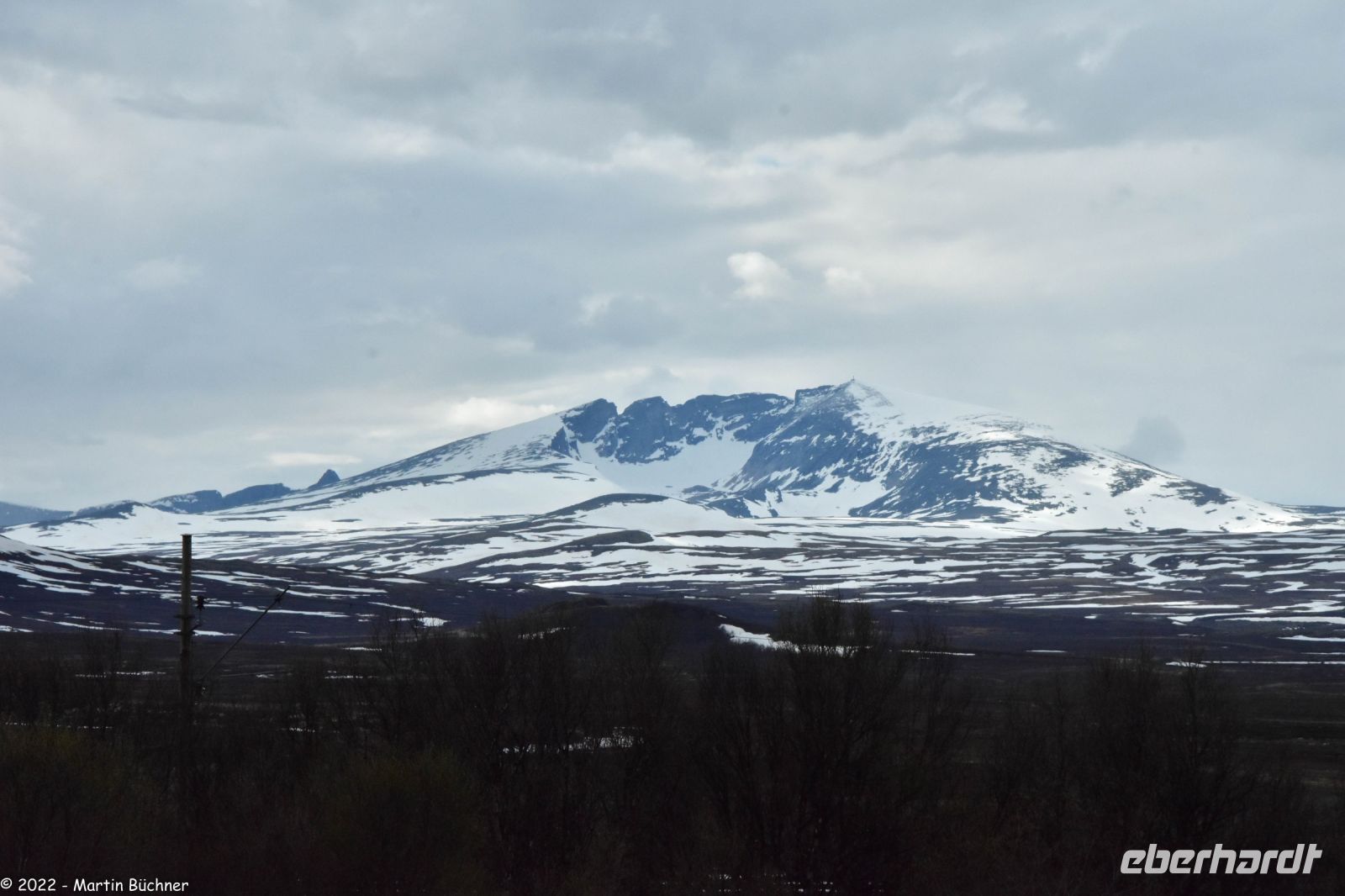 Nasjonalparken Dovrefjell - höchster Berg Snøhetta