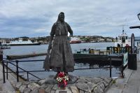 Wahrzeichen von Kristiansund - Die Klippfischfrau
