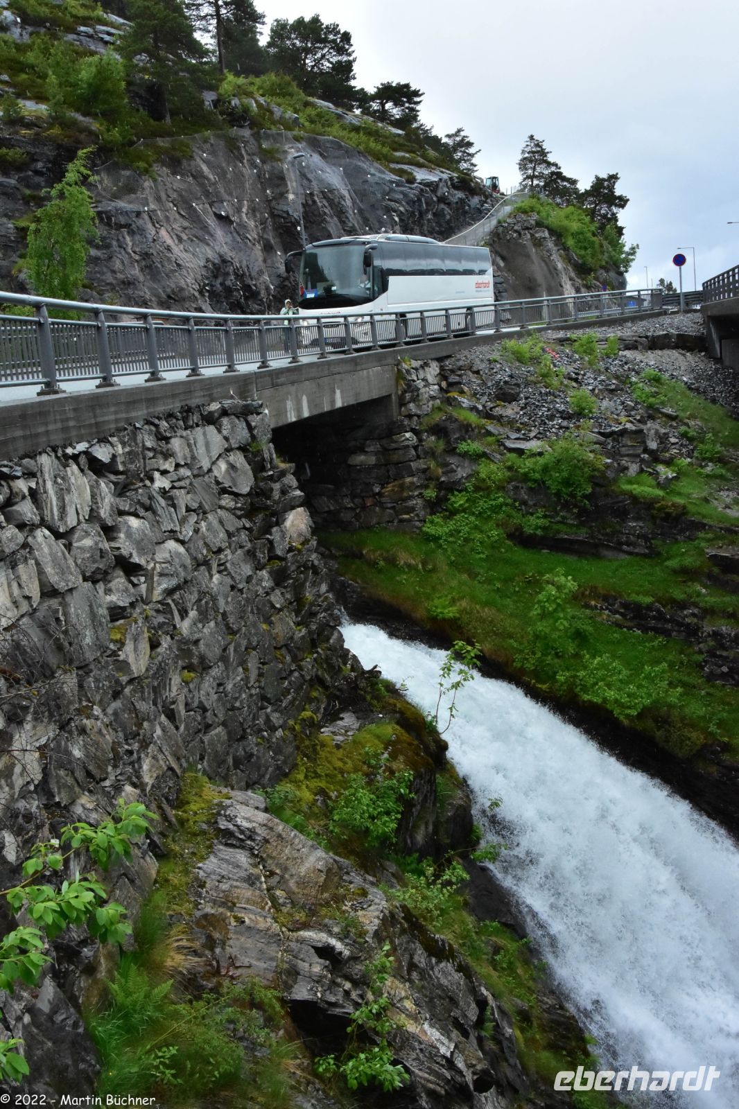 Geirangerfjord - Fjordeingang (Standort: oberhalb von Hellesylt)