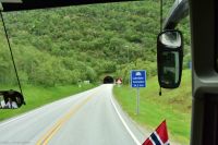 Lærdalstunnel mit 24,5 km aktuell der längste Straßentunnel der Welt