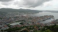 Bergen - Blick vom Hausberg Fløyen