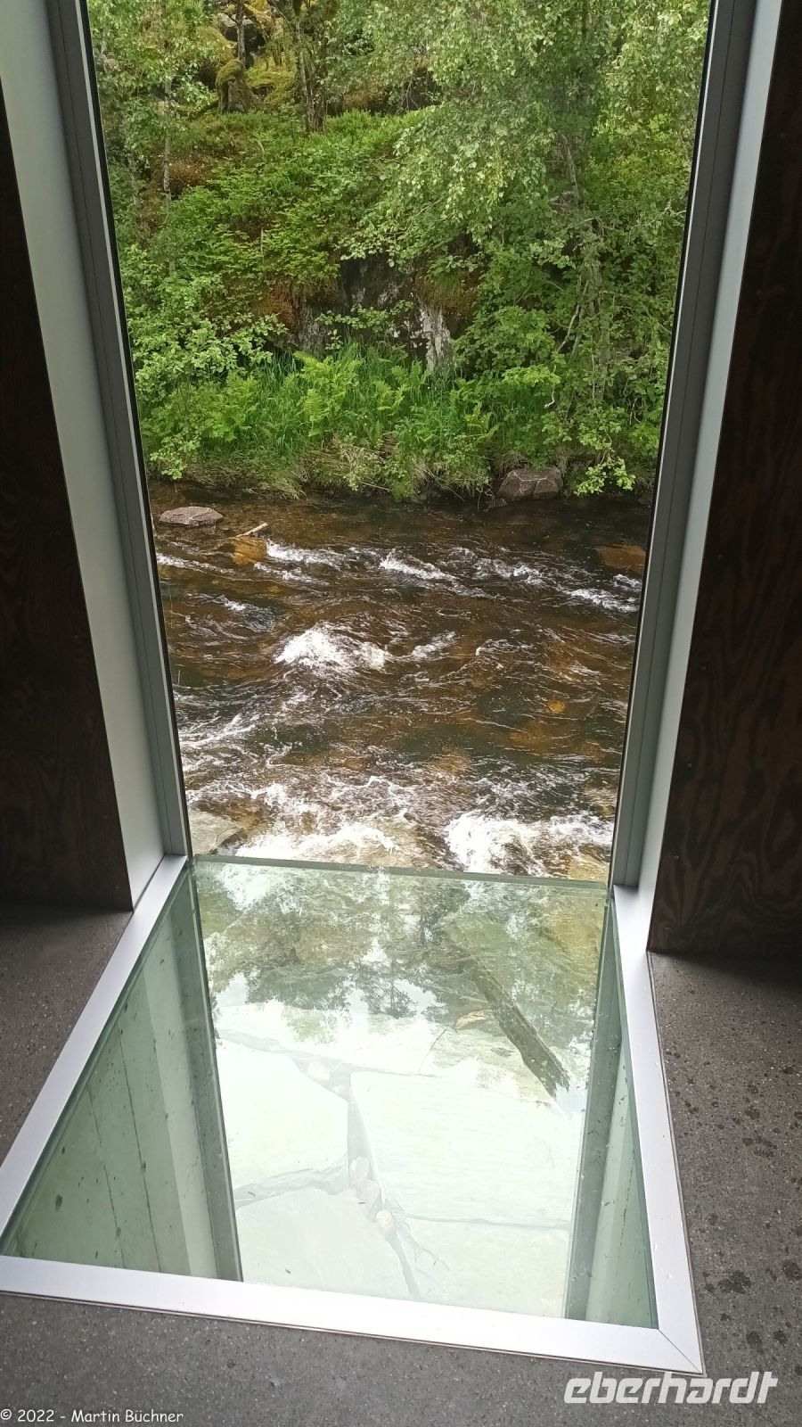 Rauschender Gebirgsfluss 