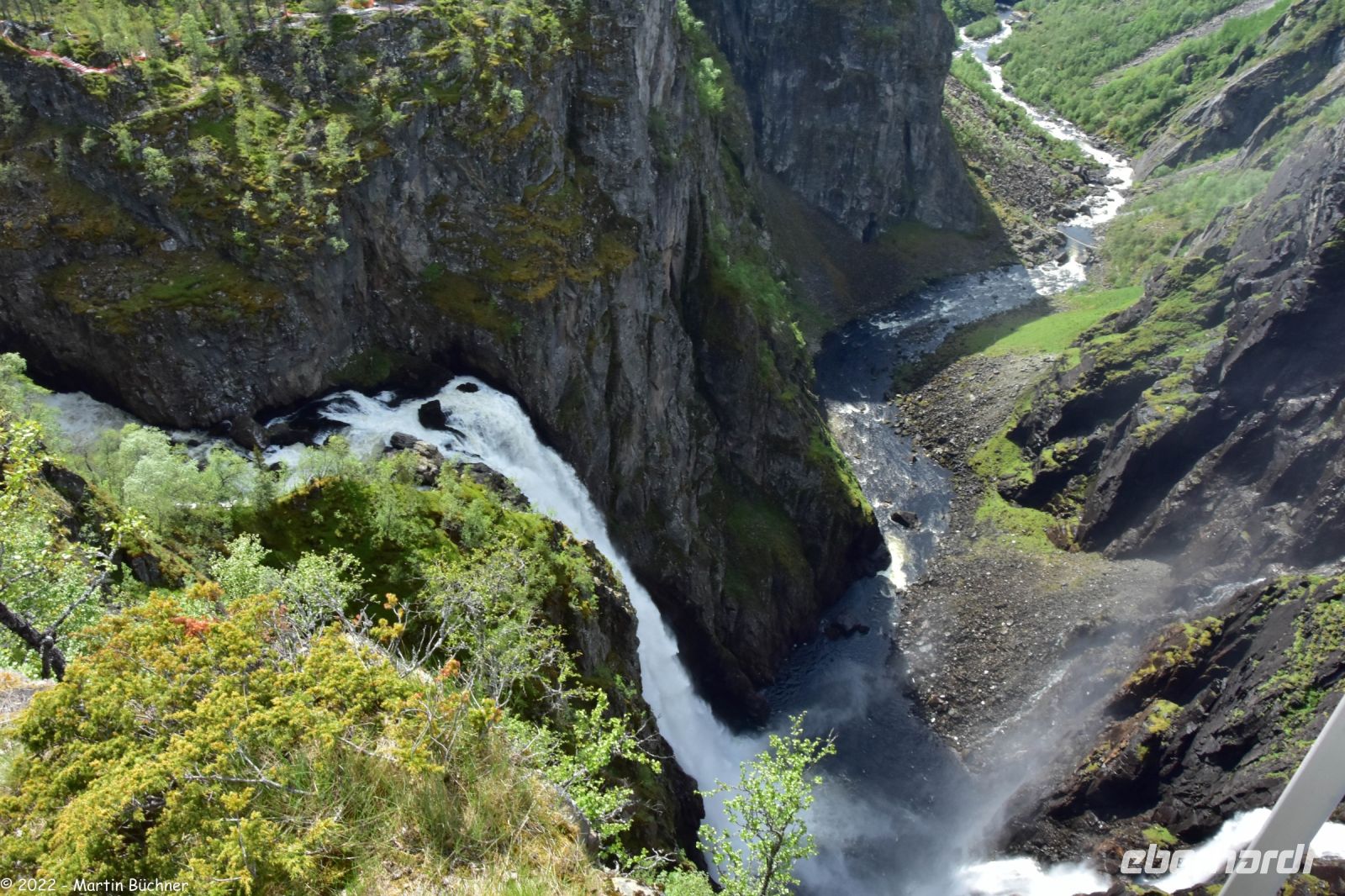 Vøringsfossen im Måbødalen
