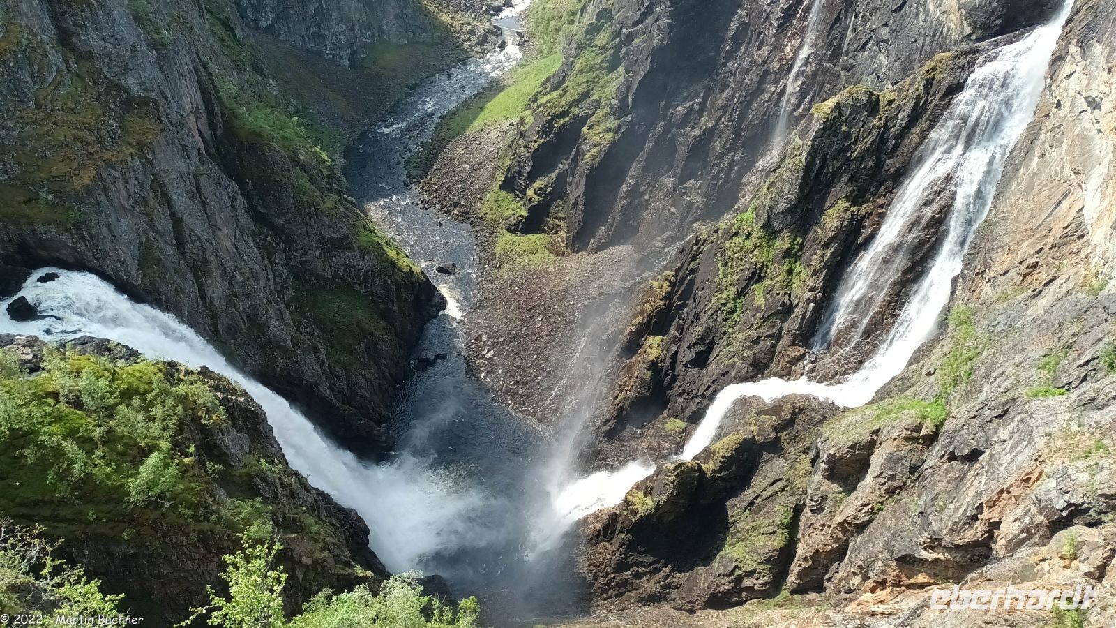 Vøringsfossen im Måbødalen