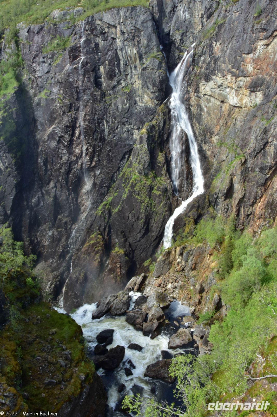 Vøringsfossen im Måbødalen