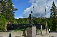 Oslo - Holmenkollen - Fritjof Nansen - Gründer des Nordischen Skisports