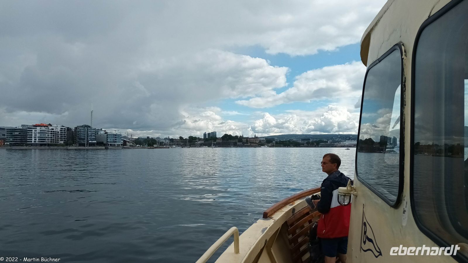 Die Bygdø-Museums-Fähre auf dem Oslofjord