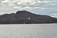 Agdenes fyr - der Agdenes Leuchtturm markiert den fast rechtwinkligen Ausgang des Trondheimfjordes