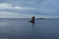 Achteckiger Leuchtturm - Kjeungskjær fyr (lies: Sche-üng-schääär  füüür)