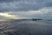 Insel-Archipel im Tarvafjord (Teilgebiet des Frohavet)