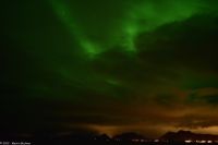 Von Bodø geht es über den Vestfjord zum Archipel der Lofoten - die grüne Lady zeigt sich