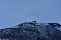 Tromsø - Der Storsteinen mit seinem Fjellheisen (= Berg-Lift)