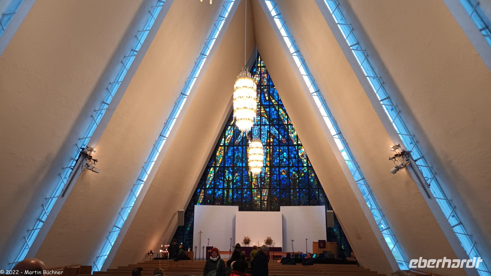 Die Tromsdalen Gemeindekirche - liebevoll 