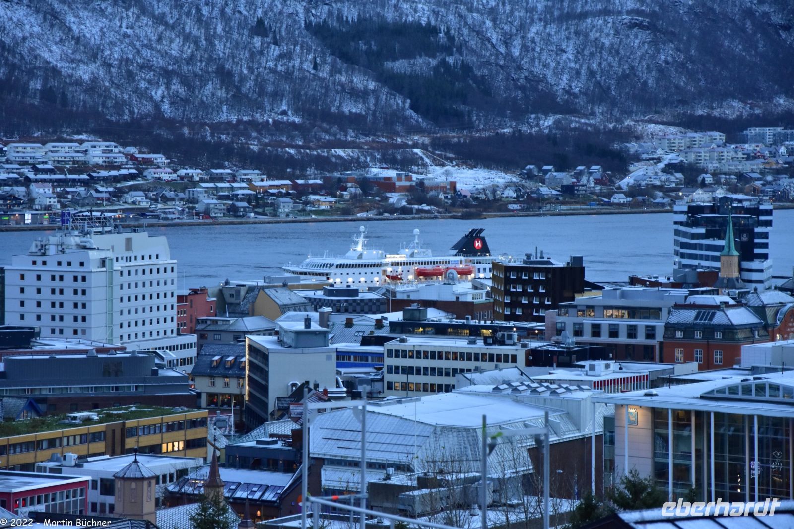 Hurtigruten - MS Richard With in Tromsø