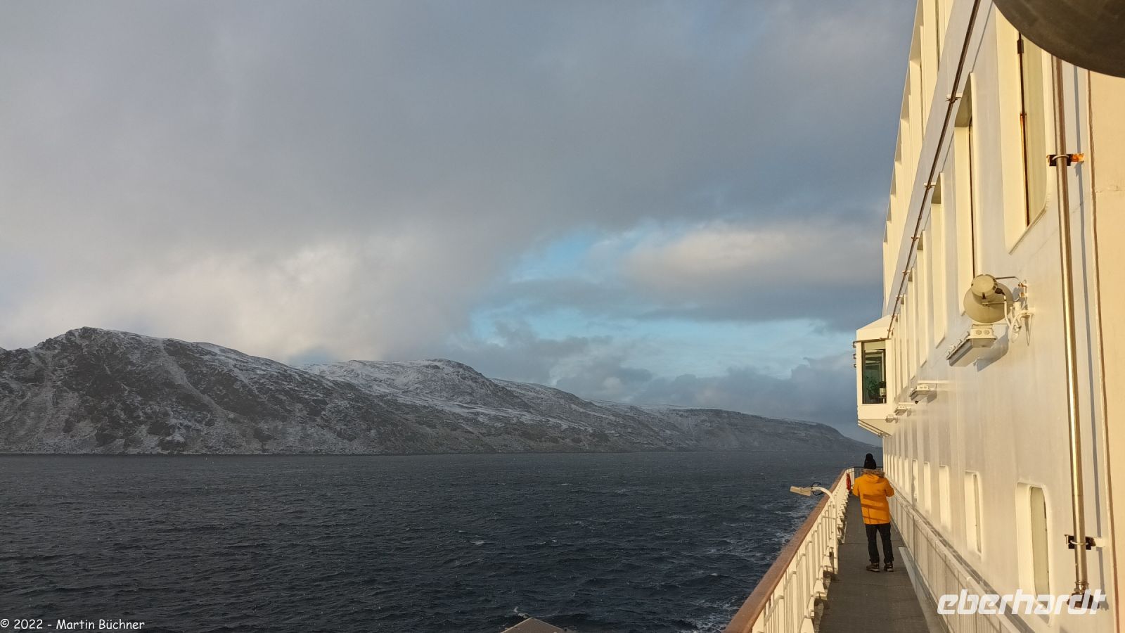 Der Margerøyasund trennt die Nordkapp-Insel Margerøya vom Festland