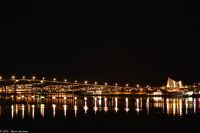 Mitternachtseinfahrt in Tromsø