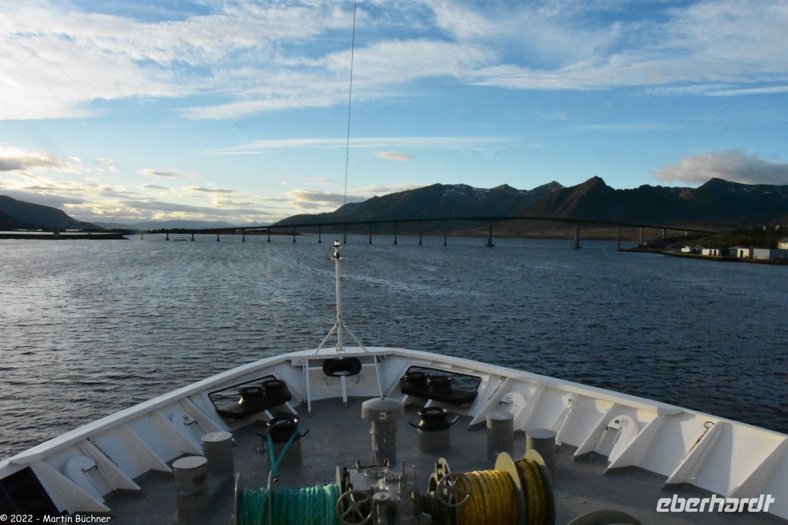 Einfahrt nach Sortland, Vesterålen Archipel