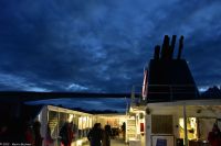 Raftsund - die 26 km lange Wasserstraße trennt die Insel Hinnøya im Vesterålen Archipel von der Insel Austvågøya auf im Lofoten Archipel