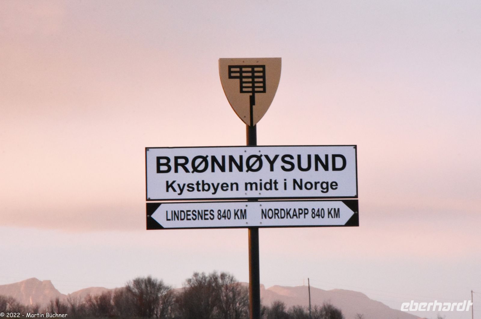 Brønnøysund - Mittelounkt der norwegischen Küste