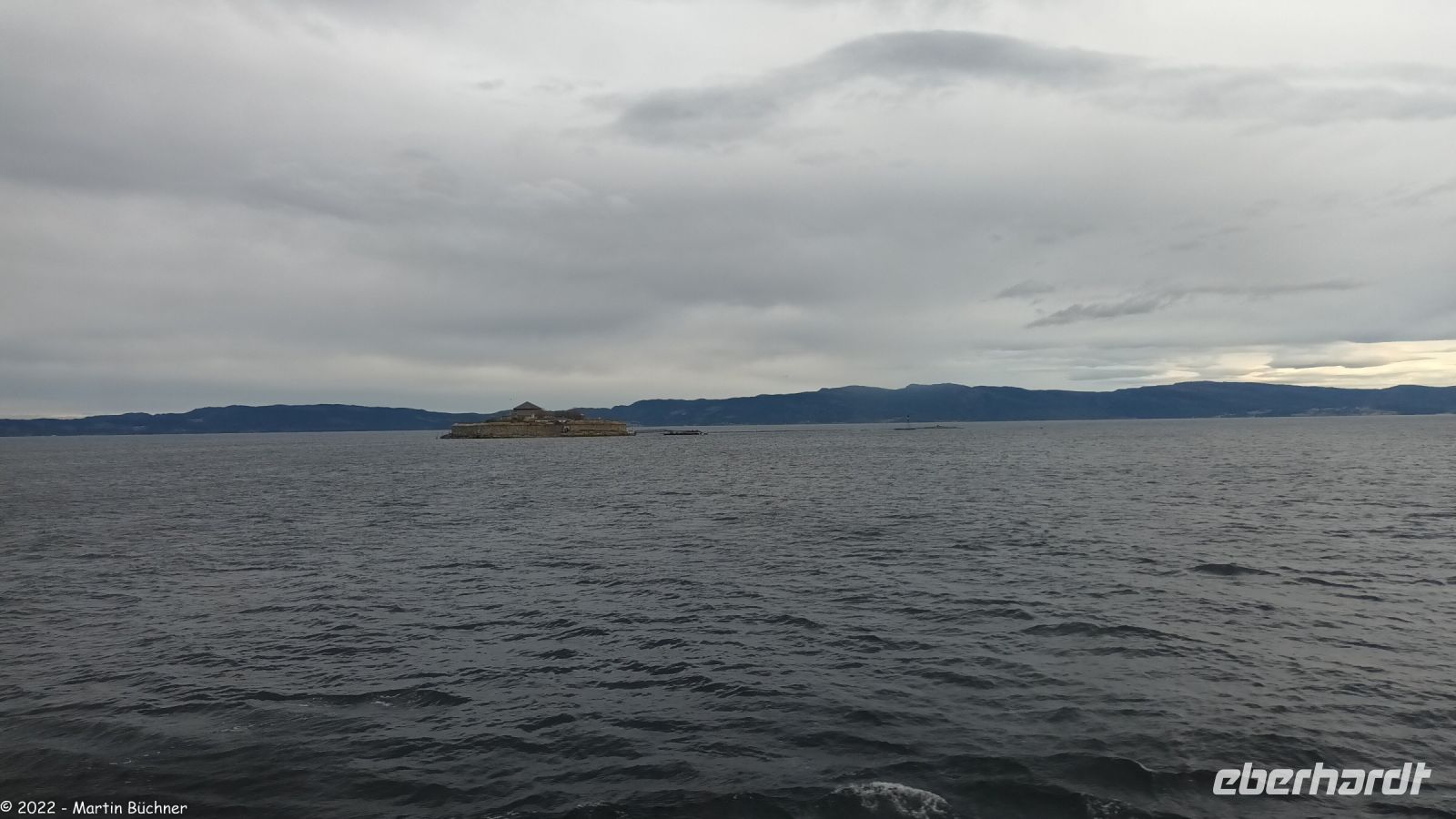 Zurück im Trondheimfjord - Insel Munkholmen