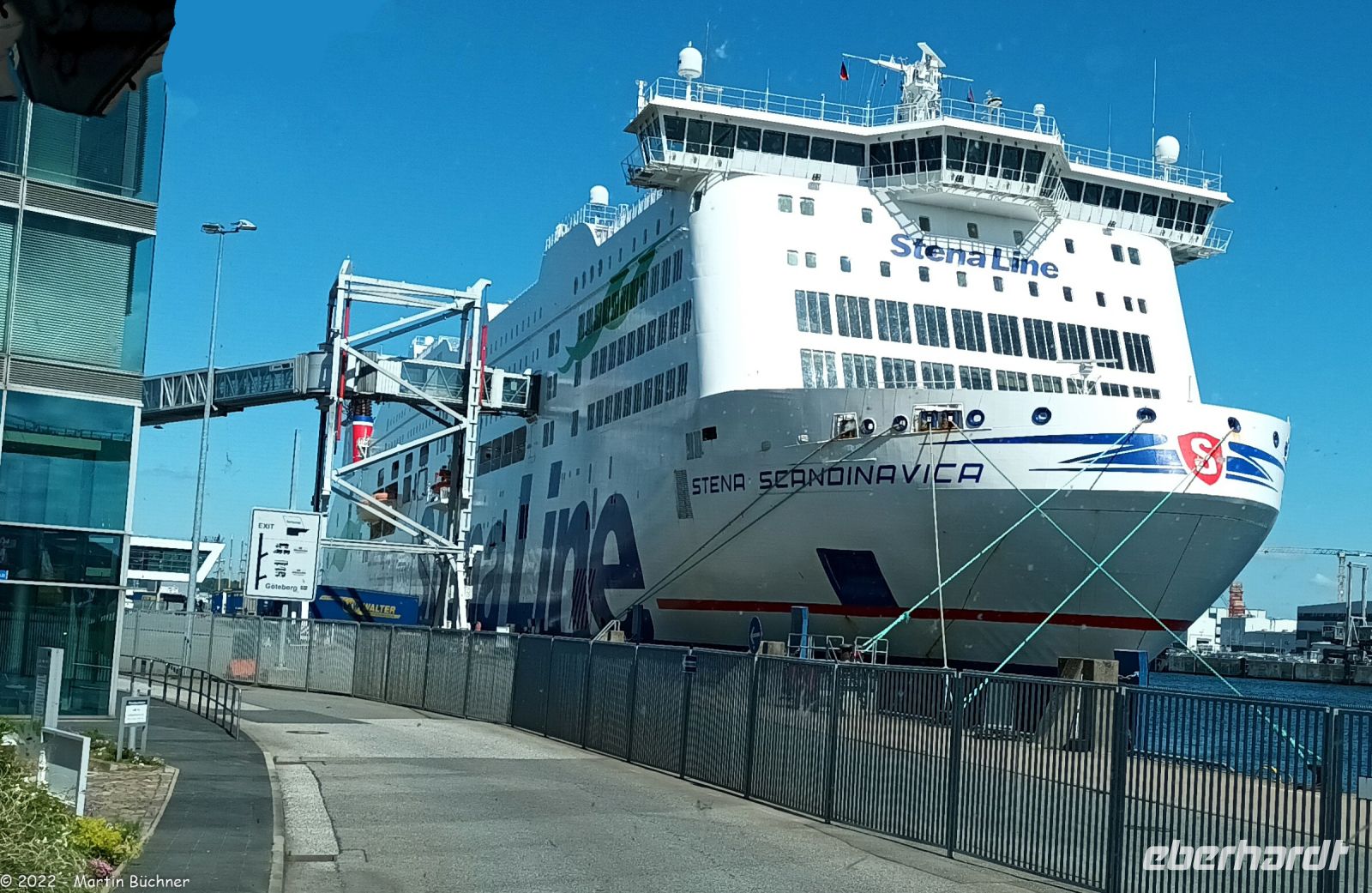 Stena Scandinavica - die Fähre der Stena Line bringt uns von Kiel nach Göteborg