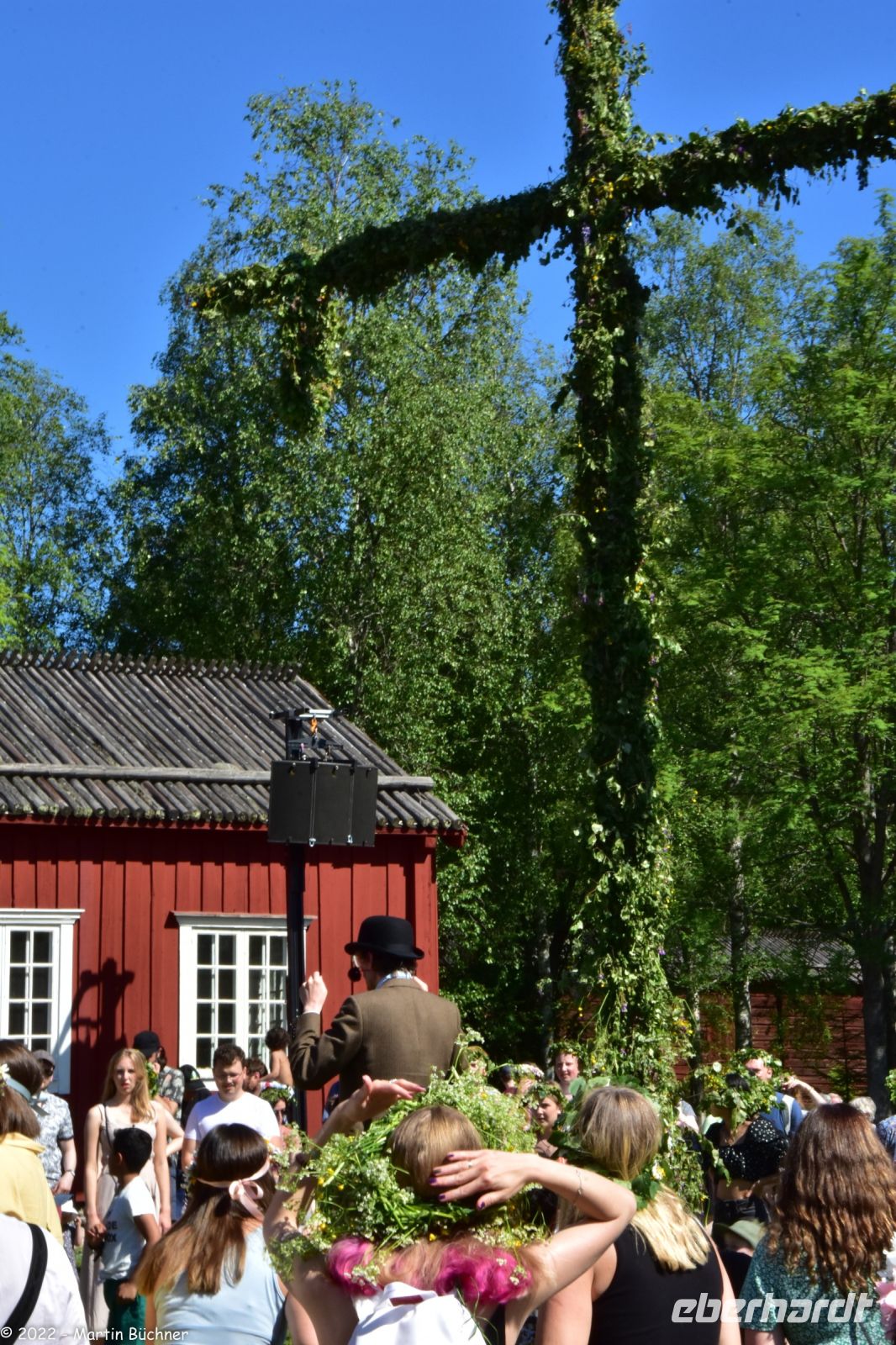 Midsommar - Mittsommerfest im Freilichtmuseum Umeå