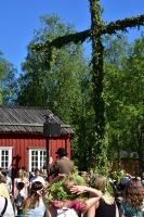 Midsommar - Mittsommerfest im Freilichtmuseum Umeå