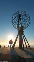 Mitternachtssonne am Nordkapp