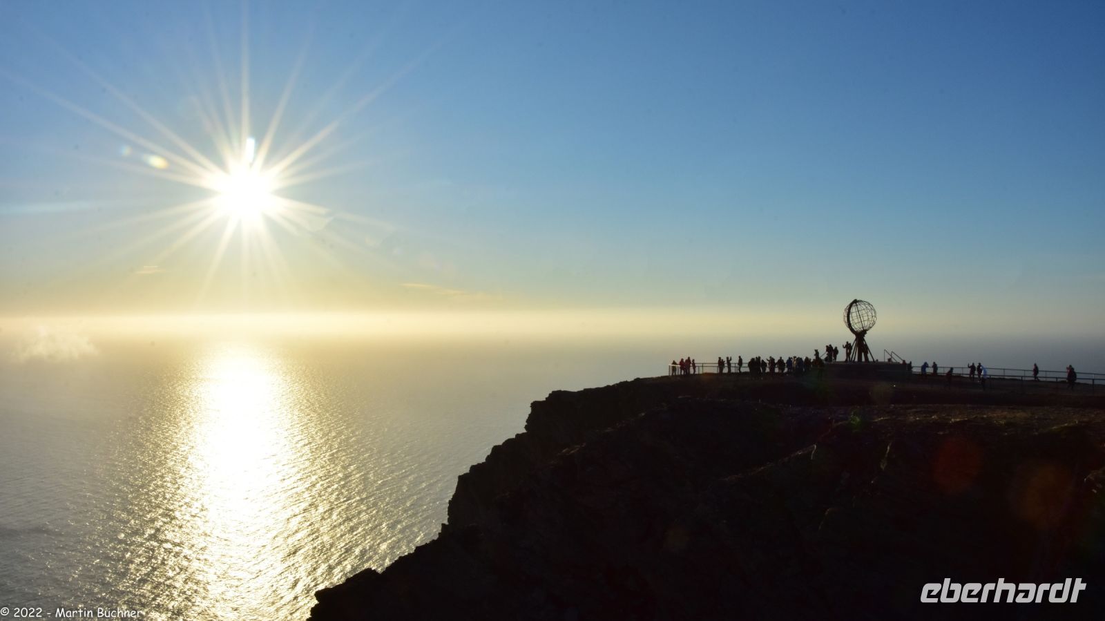 Mitternachtssonne am Nordkapp
