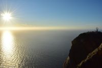Mitternachtssonne am Nordkapp