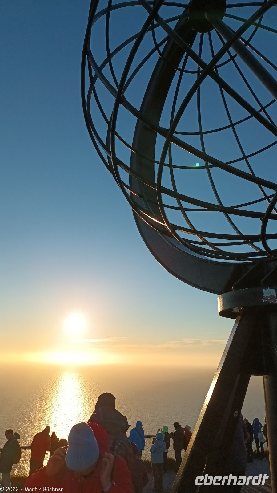 Mitternachtssonne am Nordkapp