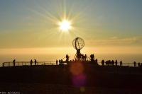Mitternachtssonne am Nordkapp